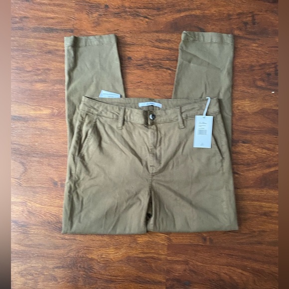 Sam Edelman Morrisson Trouser in Olive Size 6/28 Cotton - Picture 9 of 11